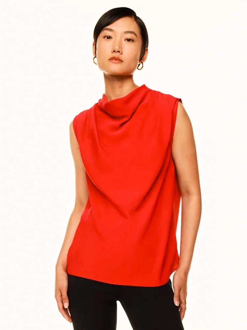Babaton Carter Blouse - Deep Orange
